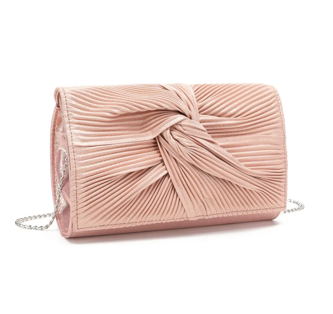 Miss Lulu Abendtasche Elegante Damen Clutch Abendtasche mit Kette für Hochzeit & Party