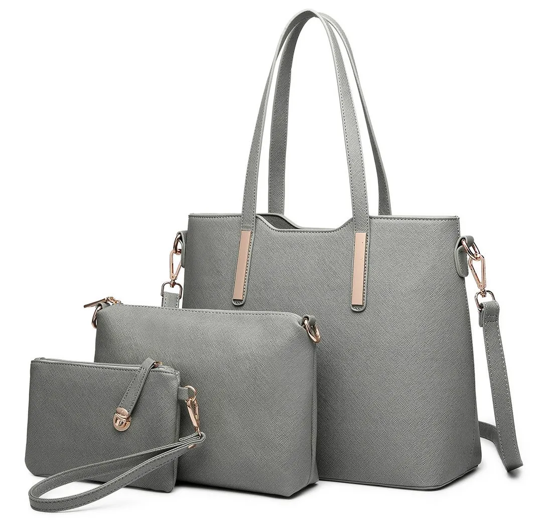 Miss Lulu Henkeltasche Miss Lulu Handtasche Damen Henkeltasche Top Griff Tasche