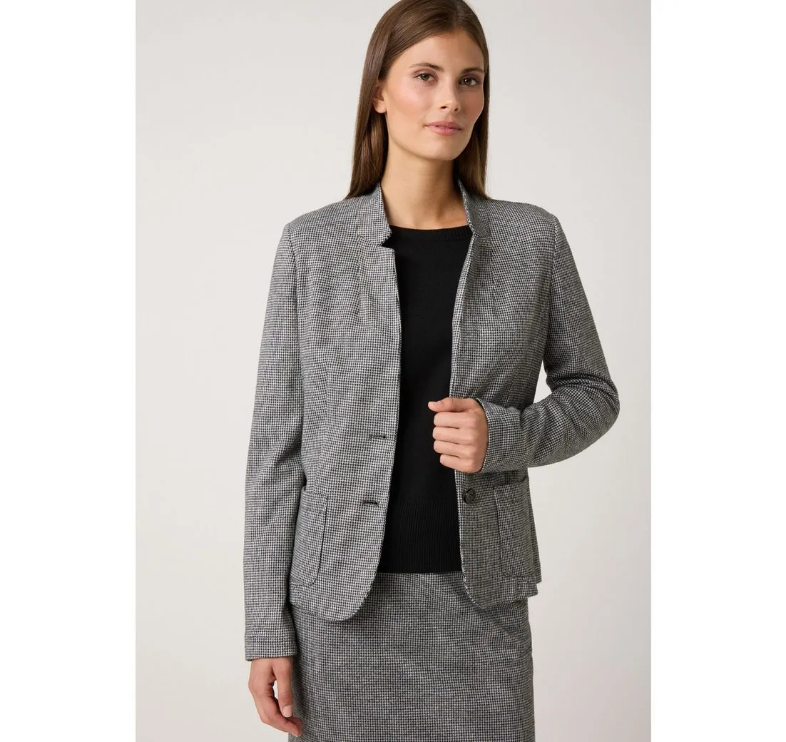 MORE&MORE Jerseyblazer softer, leicht taillierter Stretchblazer
