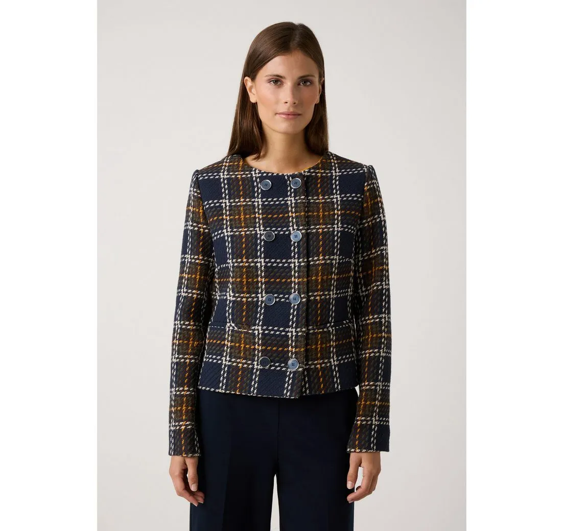 MORE&MORE Kurzblazer Businesslook, Bauwollmix