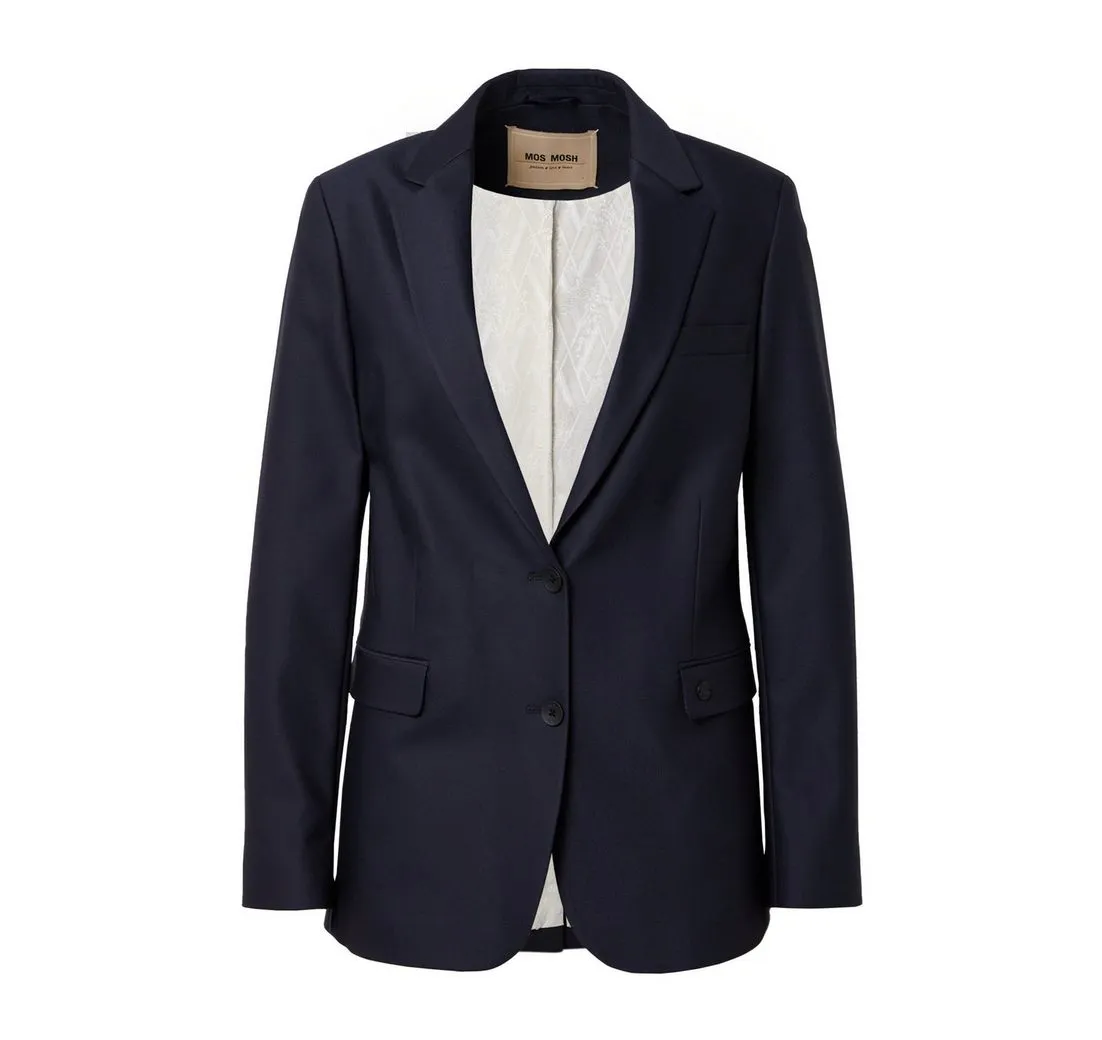 MOS MOSH Kurzblazer (1-tlg) Plain/ohne Details