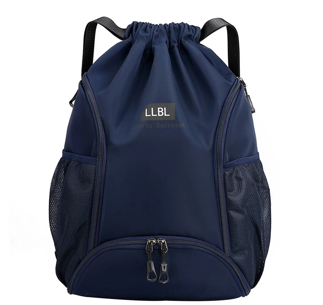Mutig Freizeittasche Turnbeutel Sportbeutel mit Kordelzug, Fußballtasche Rucksack (große Kapazität, verstellbar,Mit Ball- und Bodenfach, wasserdicht, Ideal für Damen, Herren, Junioren, Fußball, Mode Turnbeutel, Rucksack), Herren wasserdichter Rucksack