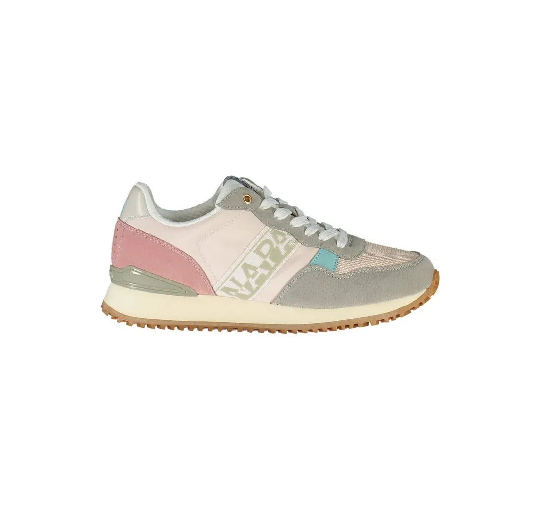NAPAPIJRI Sneaker Damen Sportschuhe Rosa - Schnürsenkel &