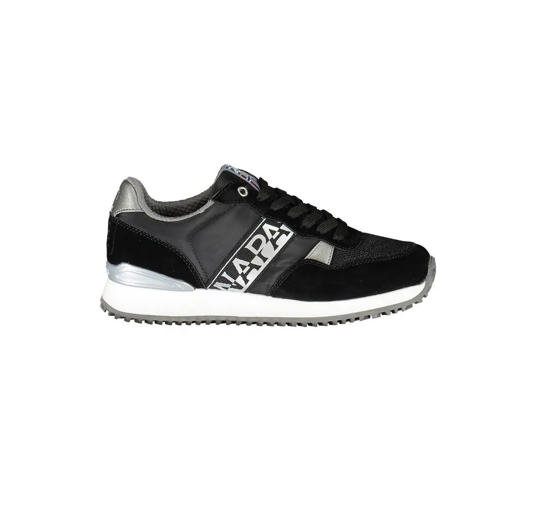 NAPAPIJRI Sneaker Damen Sportschuhe Schwarz: Kontrastdetails &