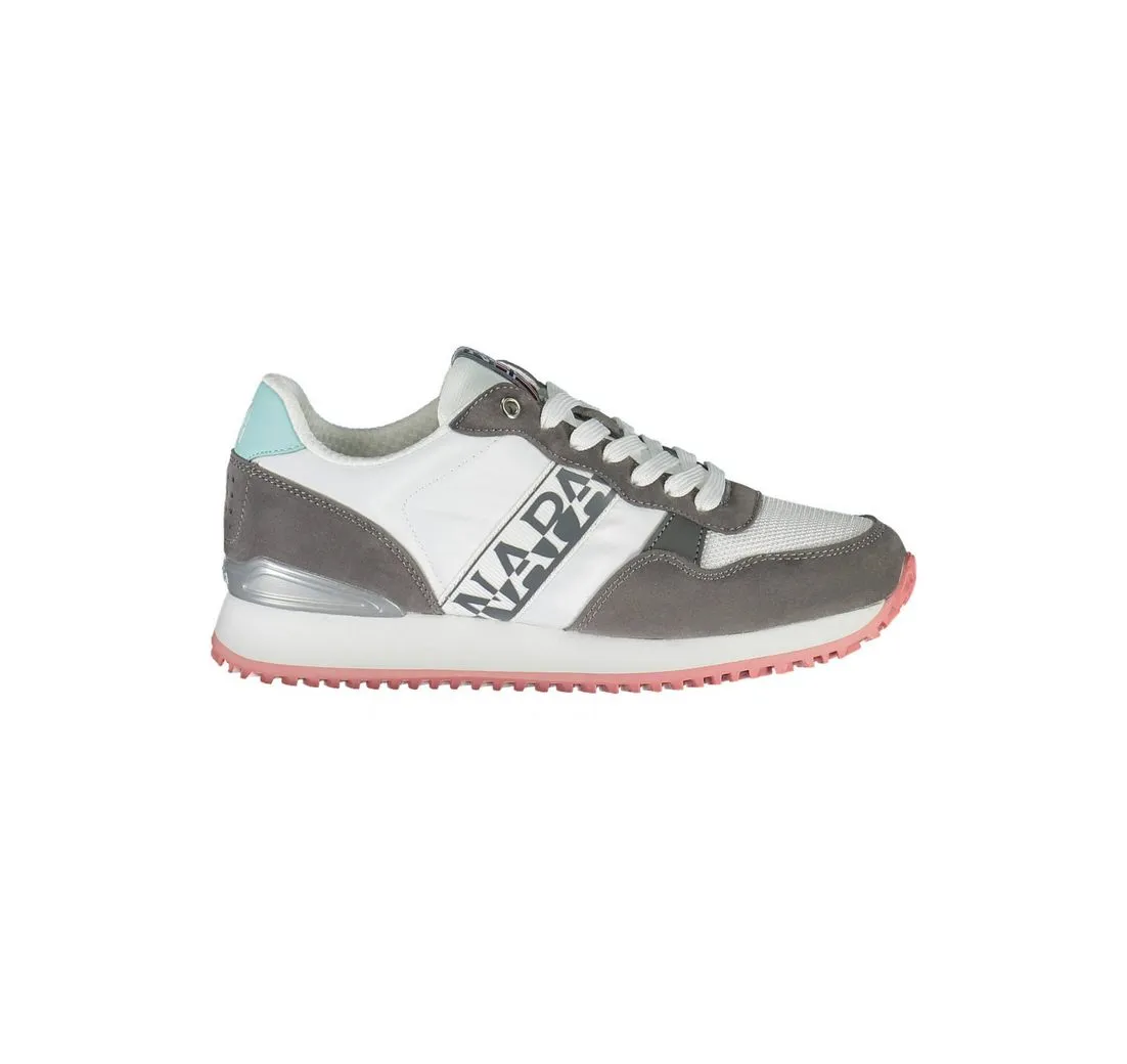 NAPAPIJRI Sneaker Sportliche Damenschuhe Weiß mit Kontrastdetails &