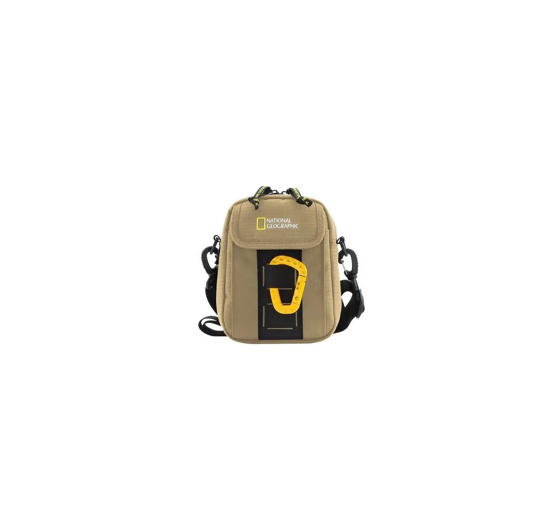 NATIONAL GEOGRAPHIC Schultertasche EXPLORER III, aus recycelten PET-Flaschen