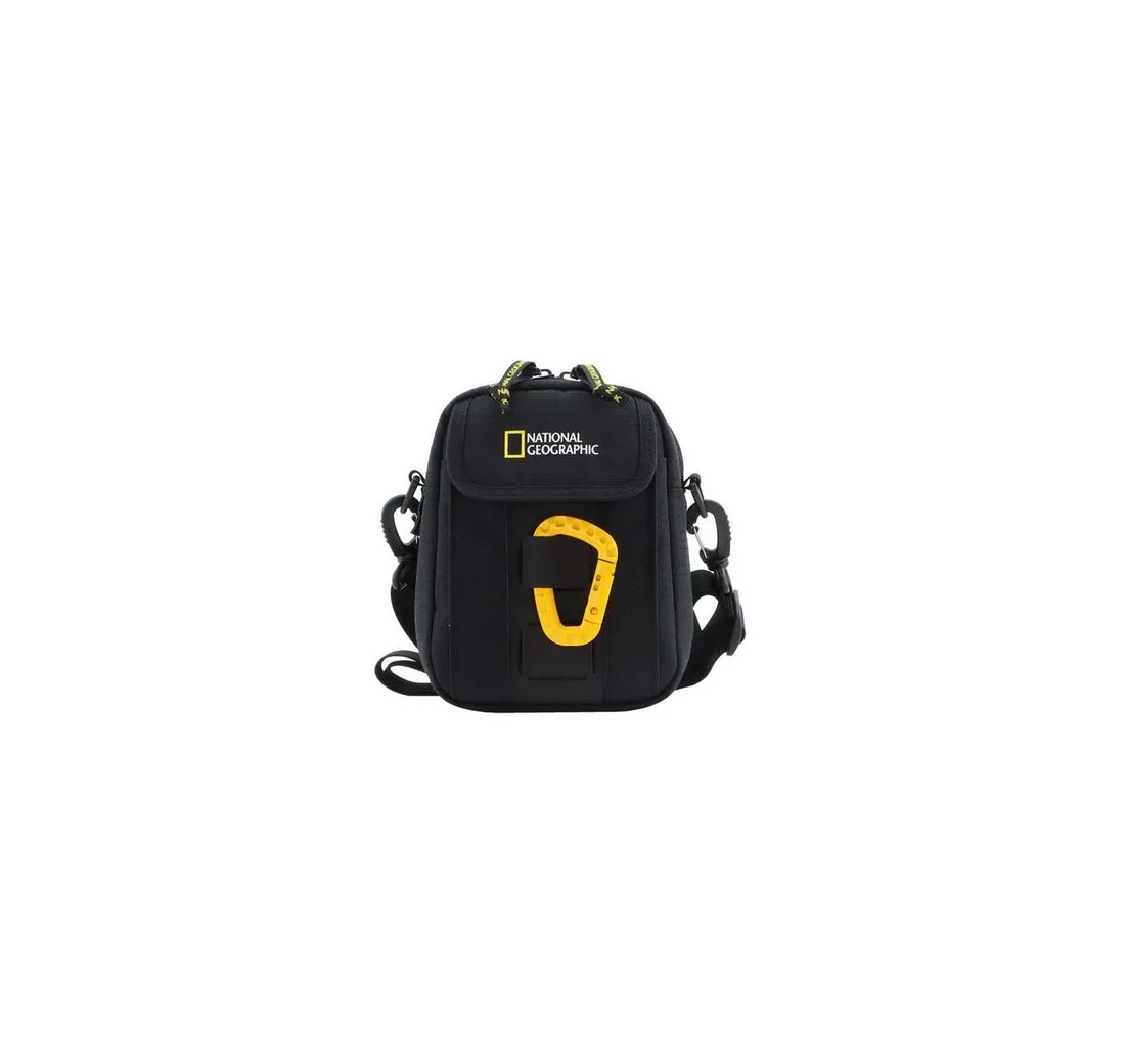 NATIONAL GEOGRAPHIC Schultertasche EXPLORER III, aus recycelten PET-Flaschen