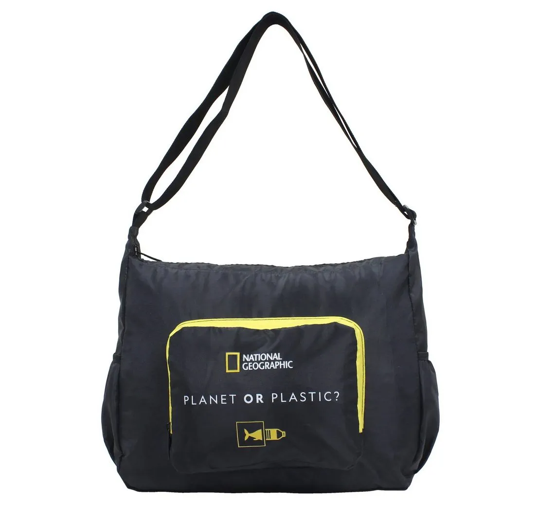 NATIONAL GEOGRAPHIC Schultertasche Foldable, aus recyceltem Polyester
