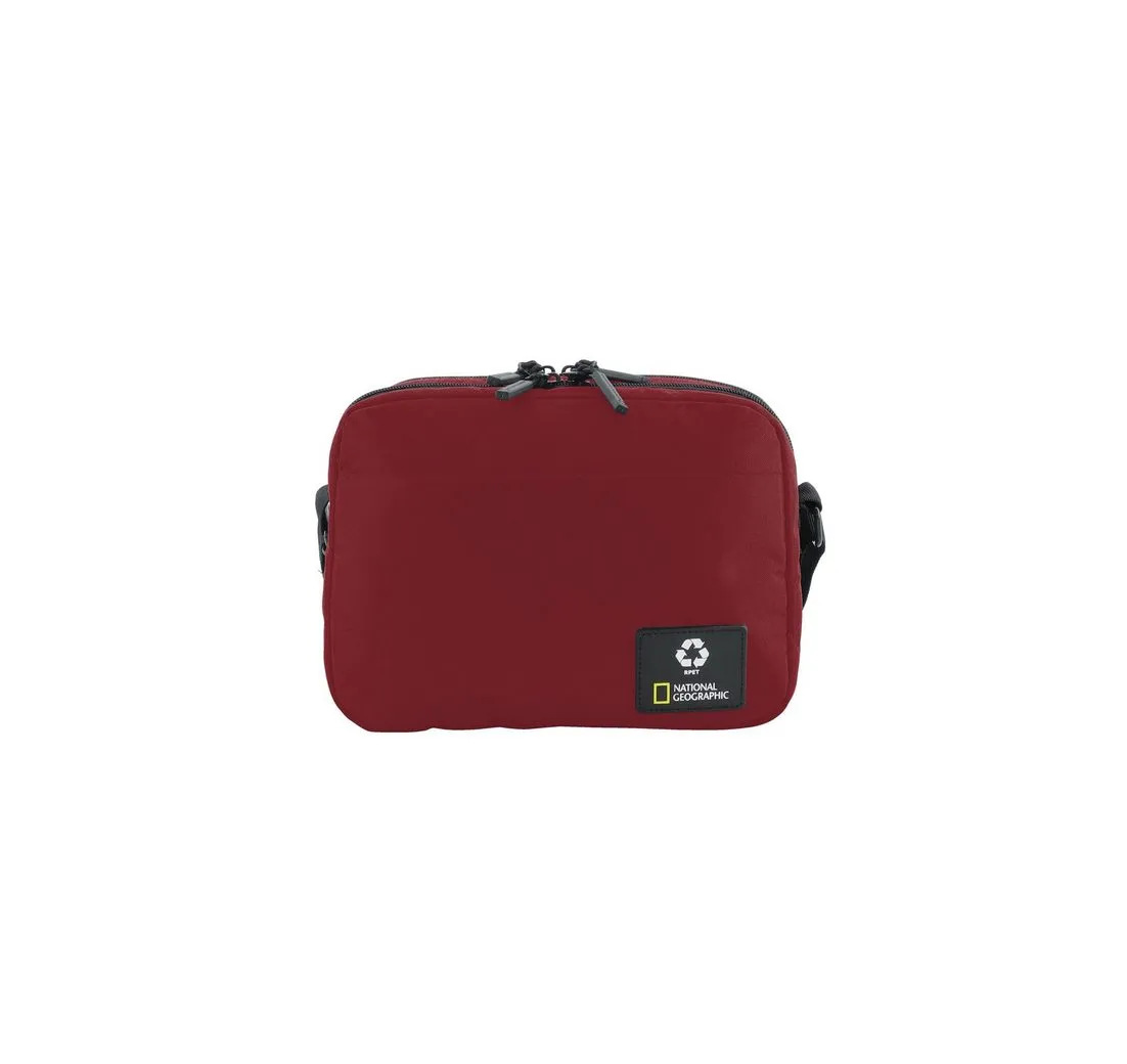 NATIONAL GEOGRAPHIC Schultertasche OCEAN, aus recycelten PET-Flaschen