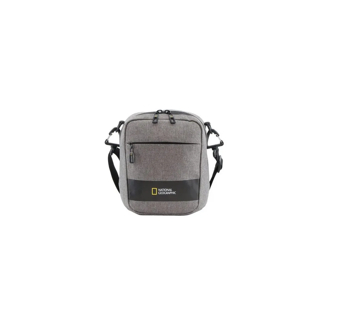 NATIONAL GEOGRAPHIC Schultertasche SHADOW, aus recycelten PET-Flaschen