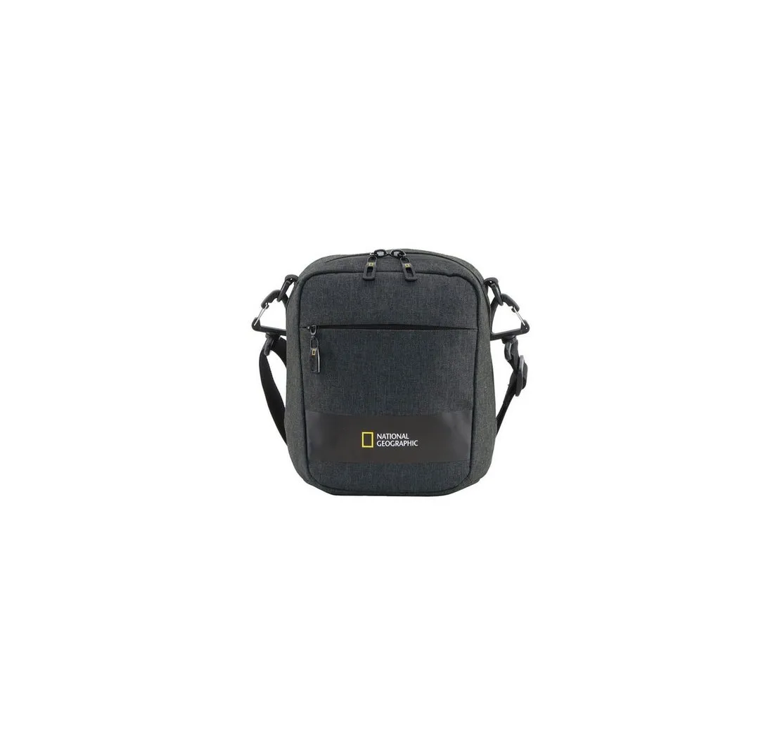 NATIONAL GEOGRAPHIC Schultertasche SHADOW, Hergestellt aus recycelten PET-Flaschen