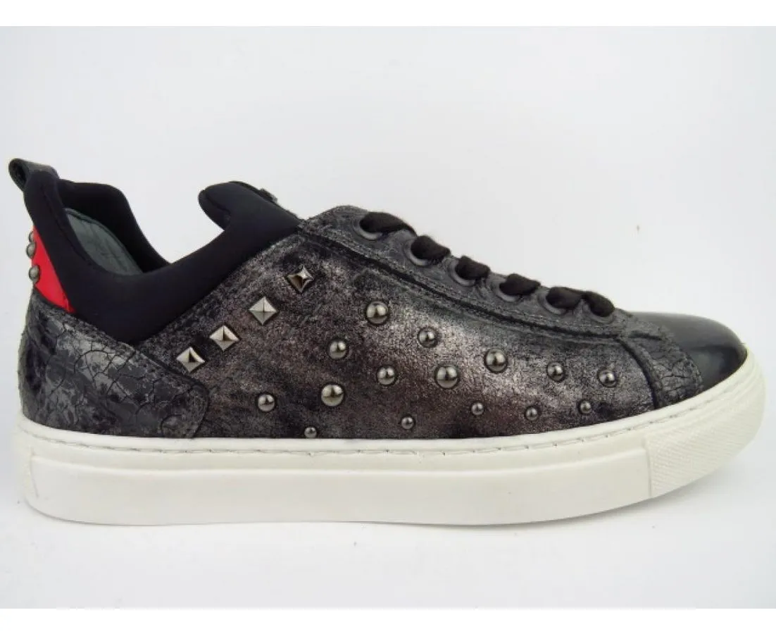 NERO GIARDINI Crack steel Sneaker