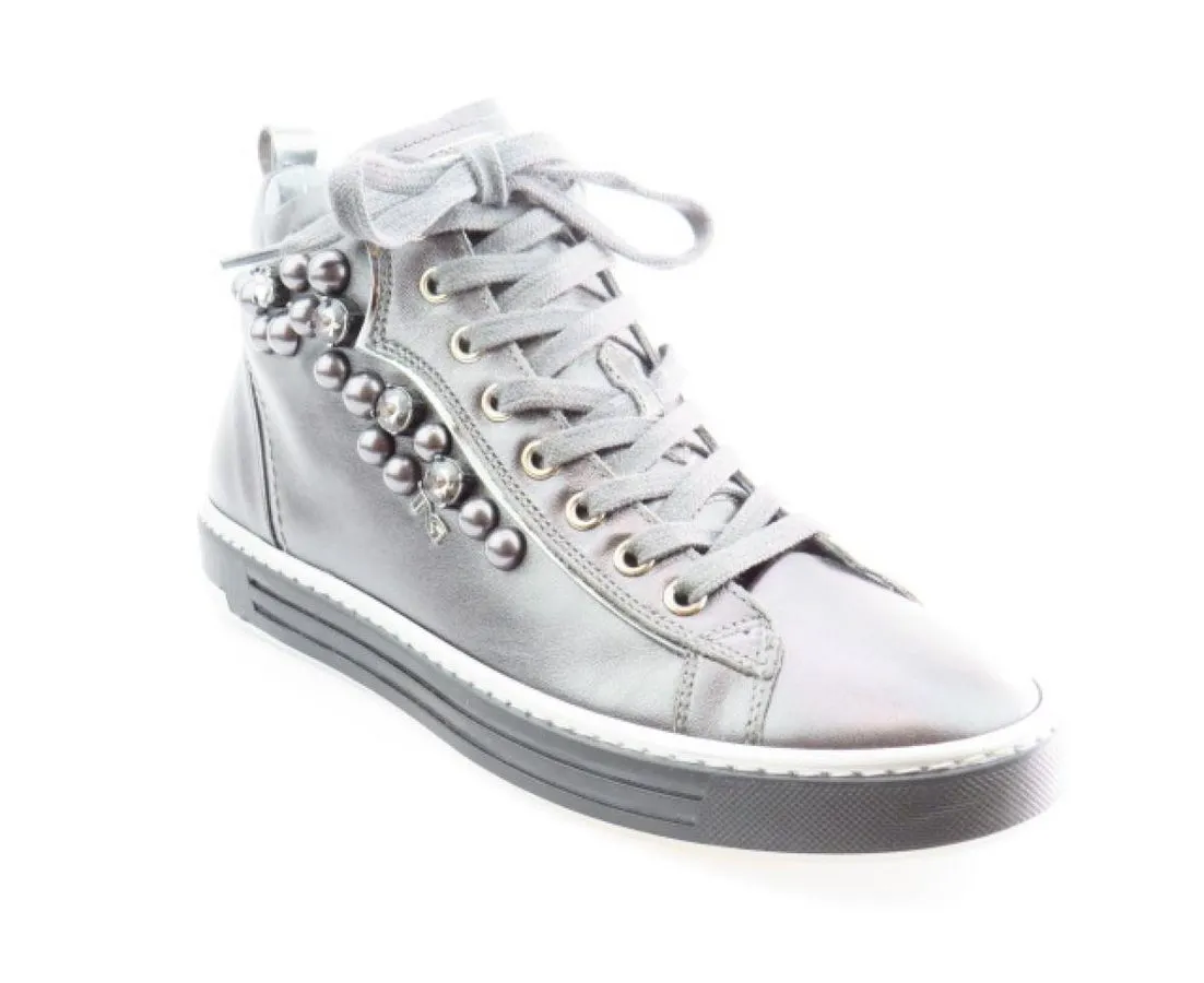 NERO GIARDINI Flash Piombo anth. Sneakerboots