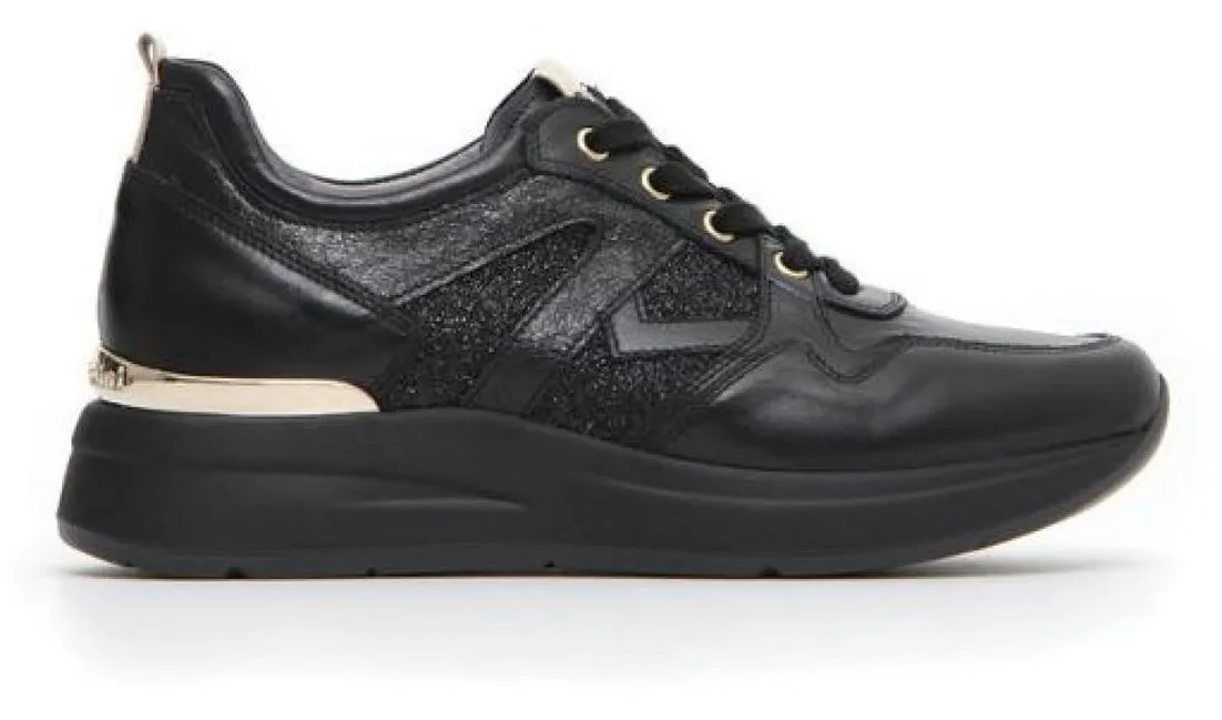 NERO GIARDINI Rock nero/platin Sneaker