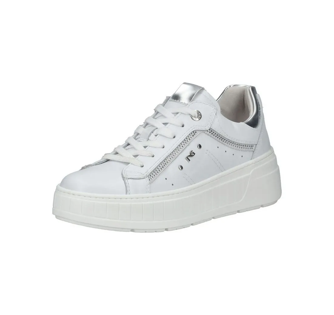NERO GIARDINI Sneaker Leder/Textil Plateausneaker