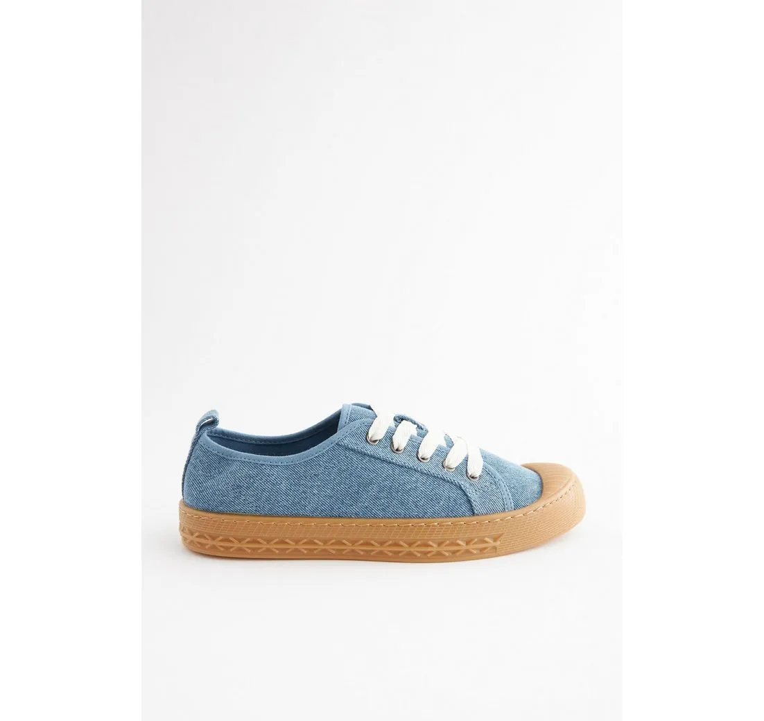 NEXT Forever Comfort® Baseball-Turnschuhe aus Denim Sneaker (1-tlg)