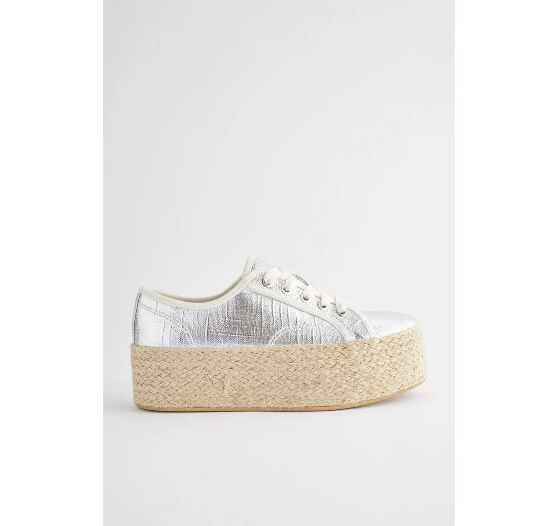 NEXT Forever Comfort® Espadrille Plateau-Sneaker Sneaker (1-tlg)