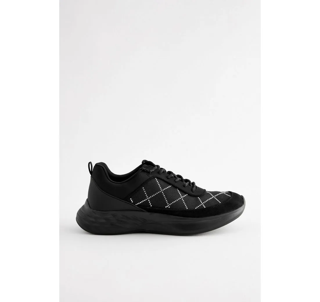 NEXT Forever Comfort® Sneaker mit Schmuckbesatz Sneaker (1-tlg)
