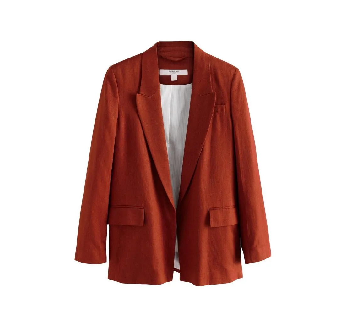 NEXT Jackenblazer Blazer aus Leinengemisch (1-tlg)
