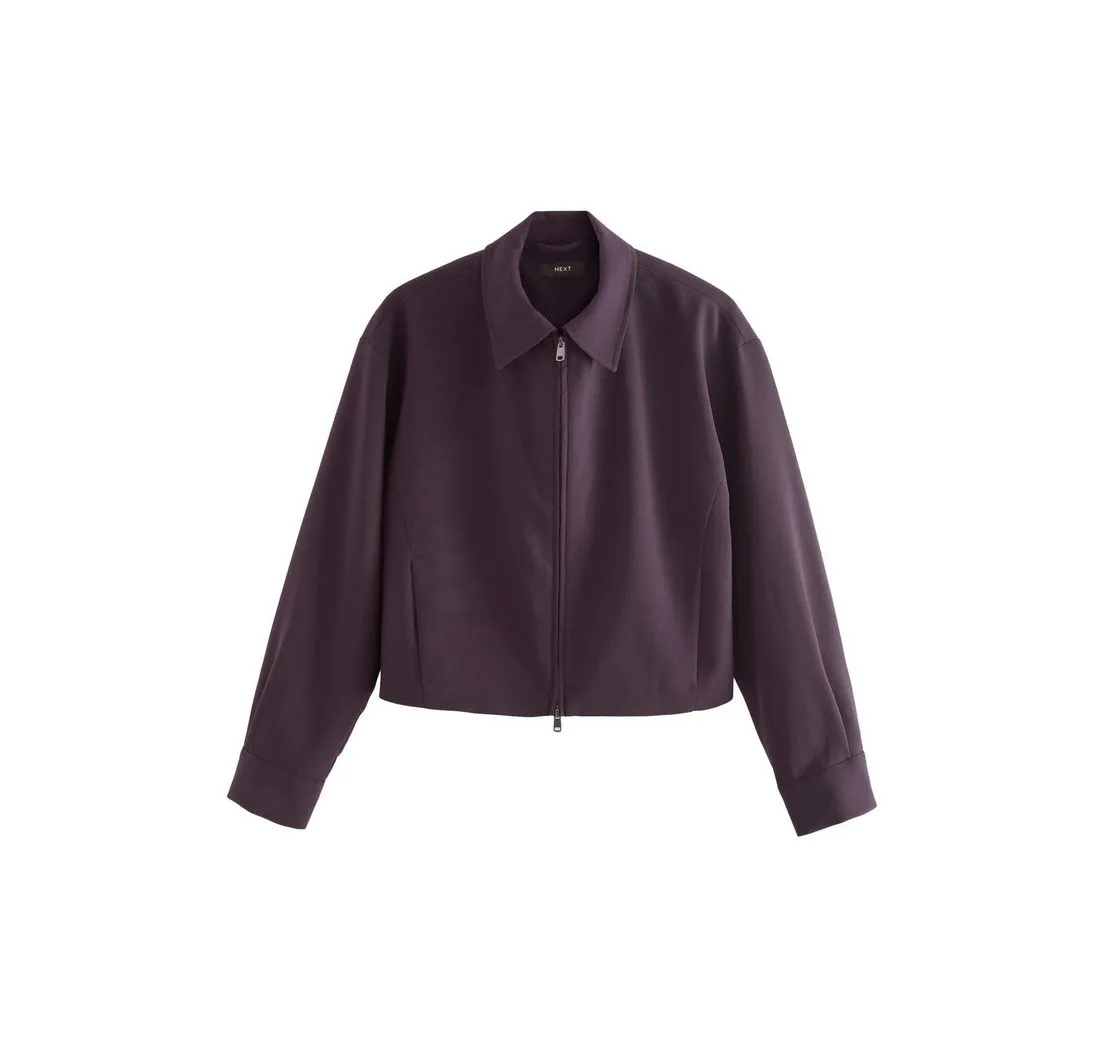 NEXT Jackenblazer Jacke mit doppeltem Reißverschluss (1-tlg)