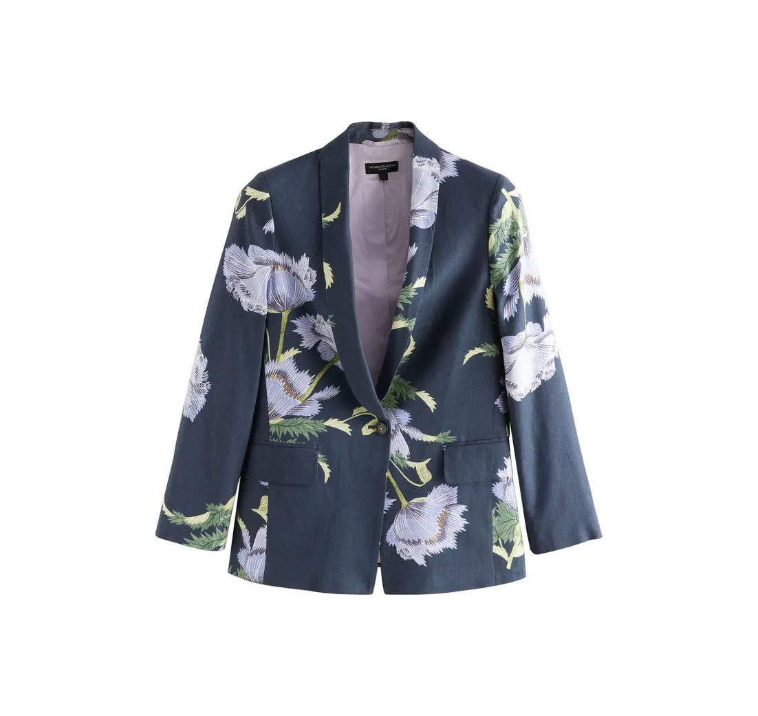 NEXT Jackenblazer Kew Gardens einreihiger Tailored Fit Blazer (1-tlg)