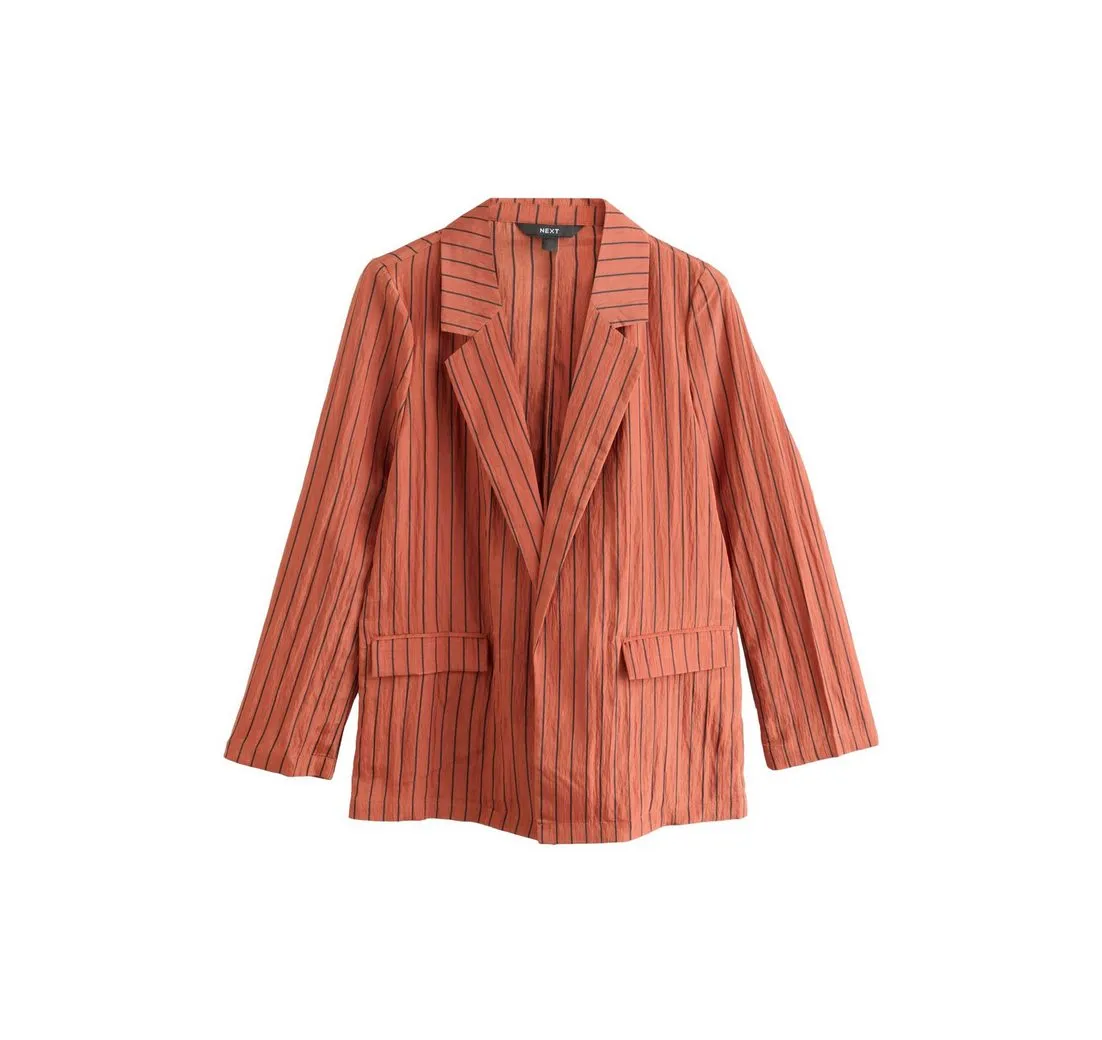 NEXT Jackenblazer Legerer Blazer mit strukturierter Oberfläche (1-tlg)