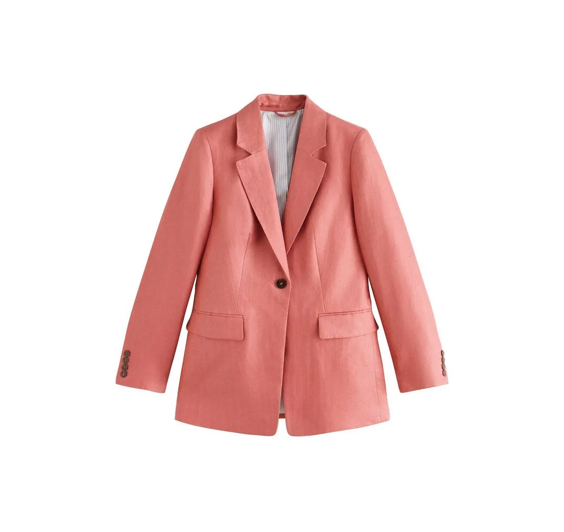NEXT Jackenblazer N Premium Blazer aus 100 % Leinen (1-tlg)