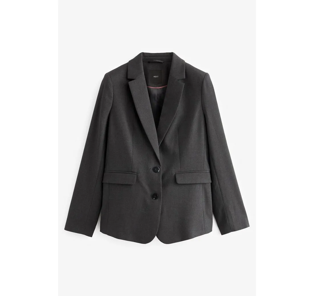 NEXT Jackenblazer Schwere, taillierte Blazer-Jacke (1-tlg)