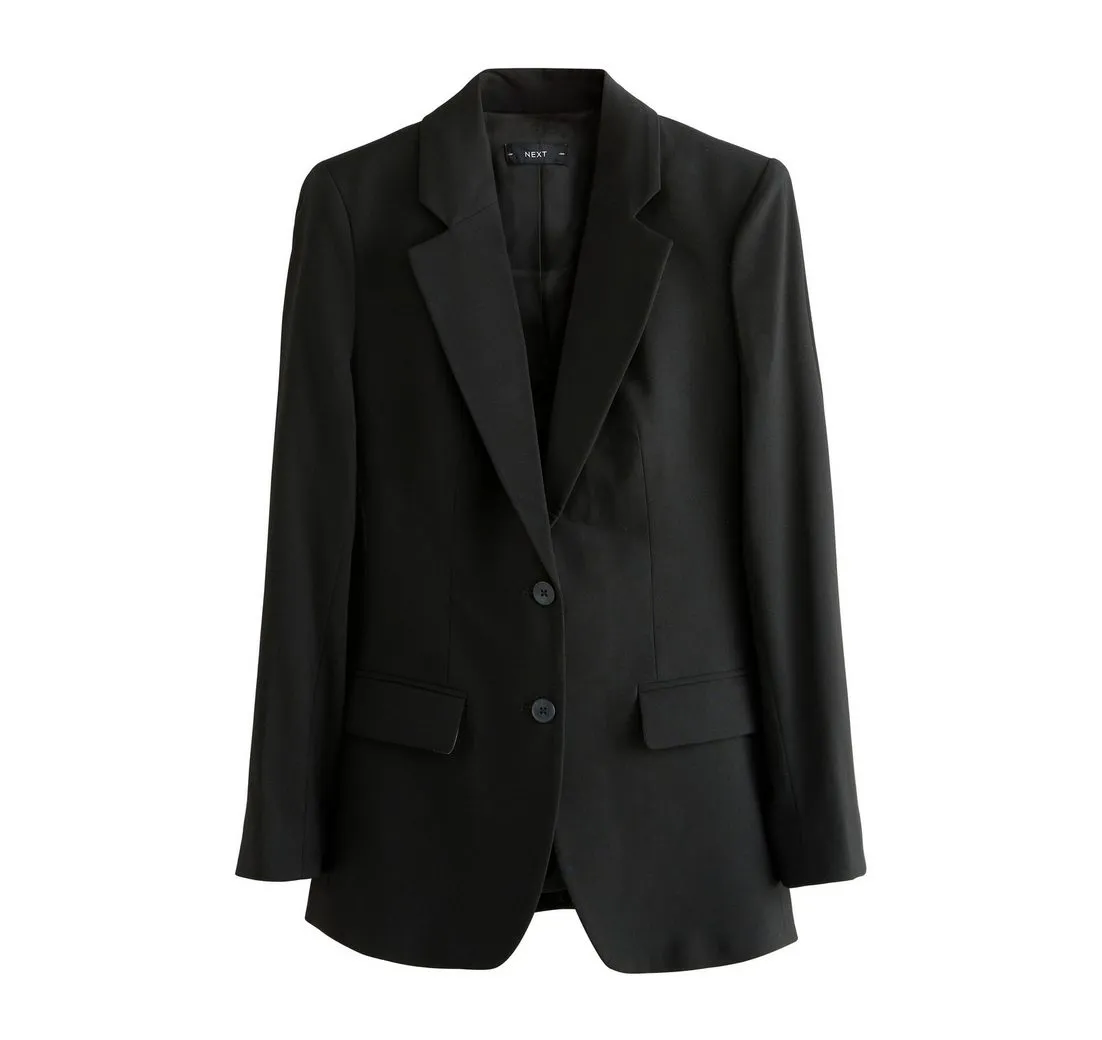 NEXT Jackenblazer Tailored Einreihiger Blazer mit Wollanteil (1-tlg)