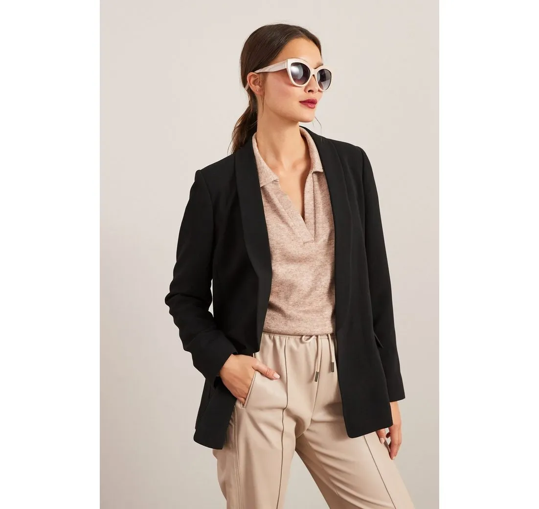 NEXT Jackenblazer Weiter Blazer aus weichem Krepp (1-tlg)