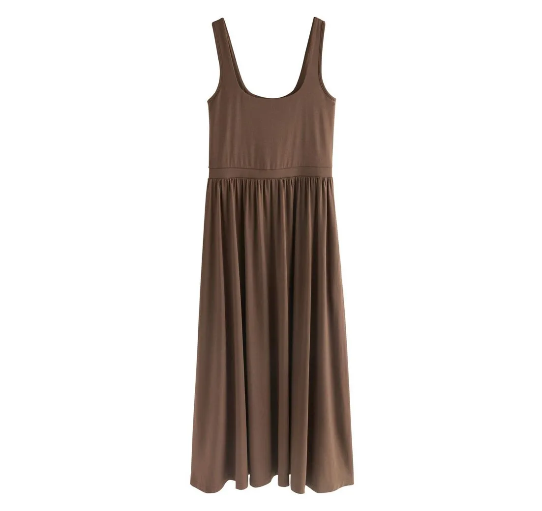 NEXT Jerseykleid Sommerliches, tailliertes Jersey-Kleid (1-tlg)