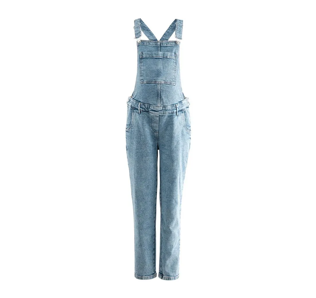 NEXT Umstandshose Denim-Latzhose, Umstandsmode (1-tlg)