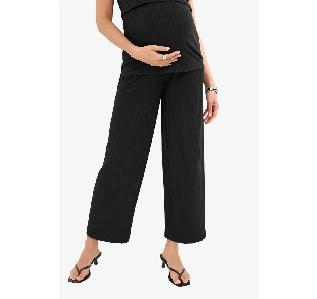 NEXT Umstandshose Gerippte Hose mit weitem Beinschnitt, Umstandsmode (1-tlg)