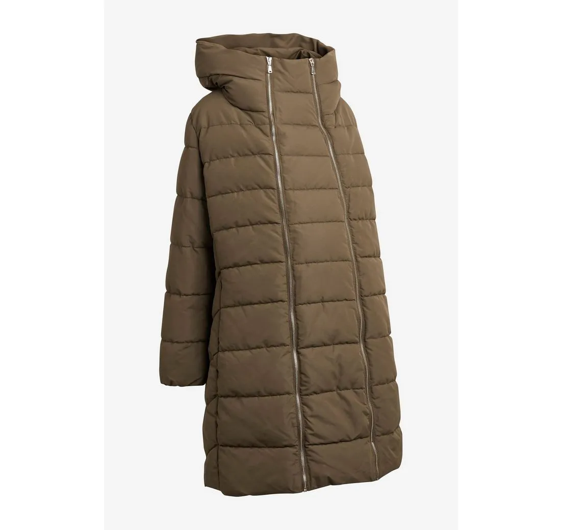 NEXT Umstandsjacke Wattierter Mantel mit RV-Einsatz, Umstandsmode (1-St)