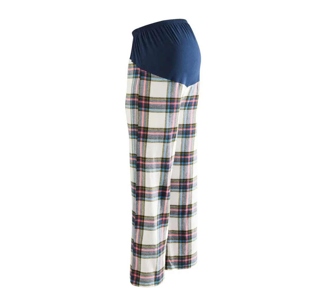 NEXT Umstandspyjama Pyjamahose aus Flanell, Umstandsmode (1 tlg)