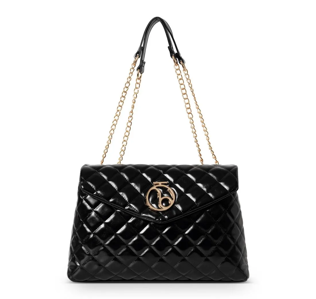 NOBO Handtasche MYTHIC, Griffhöhe: 27 cm, 2 Hauptfächer, 4 kleine Fächer