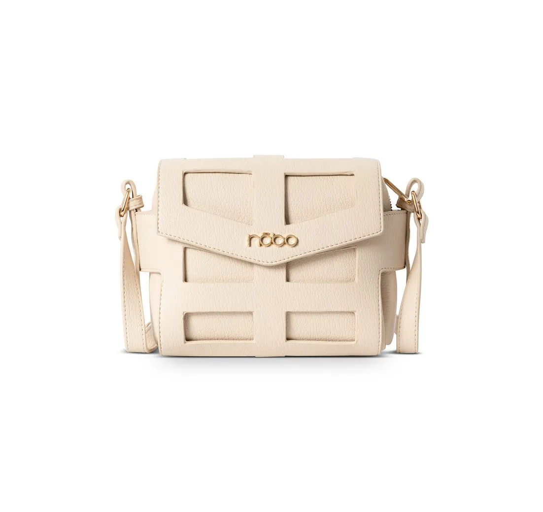 NOBO Schultertasche NYMPH, 2 kleine Fächer