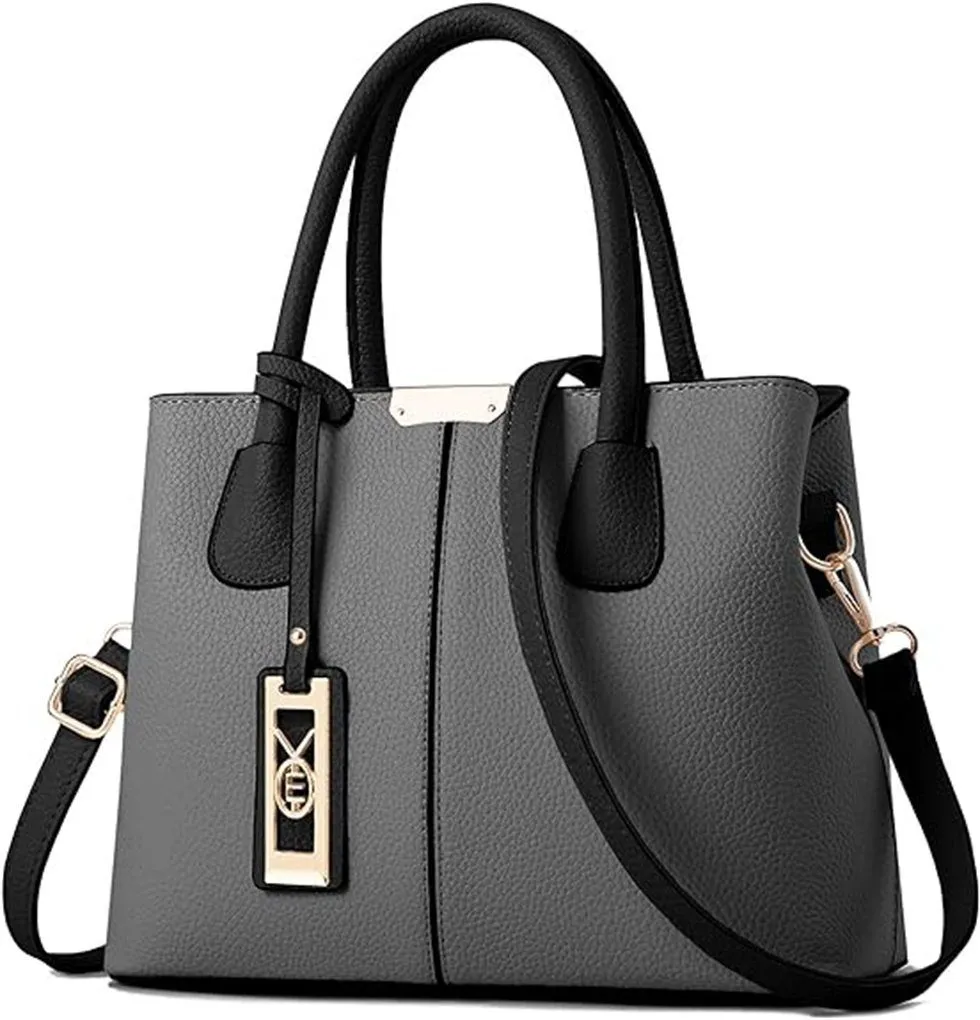 OKWISH Henkeltasche Umhängetasche Handtasche Tragetasche Aktentasche Tasche Frauen Damen (Schultertasche Arbeitstasche Messenger-Tasche Top Griff Schultergurt, Freizeittasche, Unitasche, Bürotasche, Kunstleder, 31x23x13 cm), für Frau Frauen Jungen Freizeit Arbeit Business Schule Büro Reisen usw