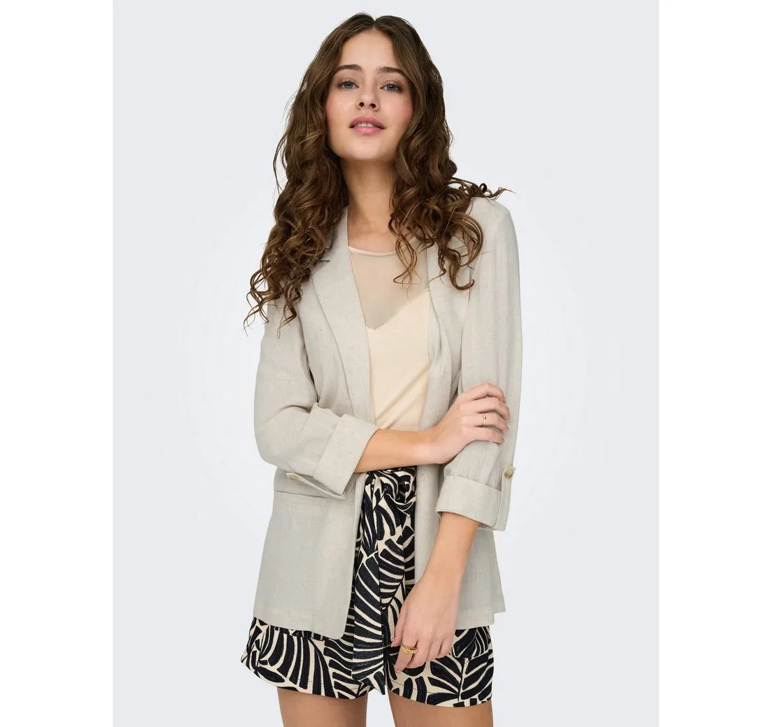 ONLY Longblazer ONLSIESTA 3/4 OPEN LIN BL BLAZE TLR NOOS