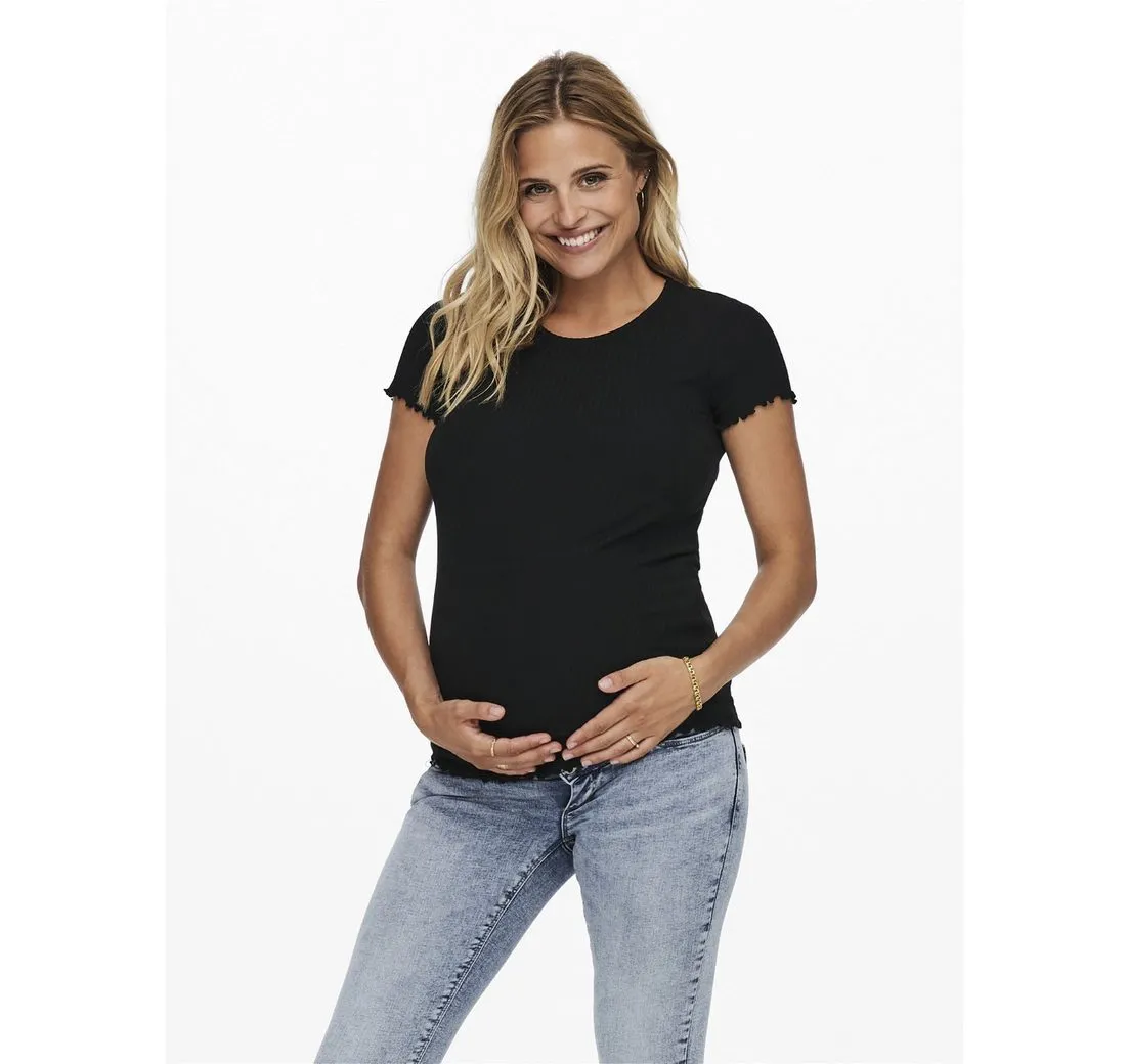 ONLY MATERNITY Umstandsshirt OLMEMMA S/S TOP JRS NOOS