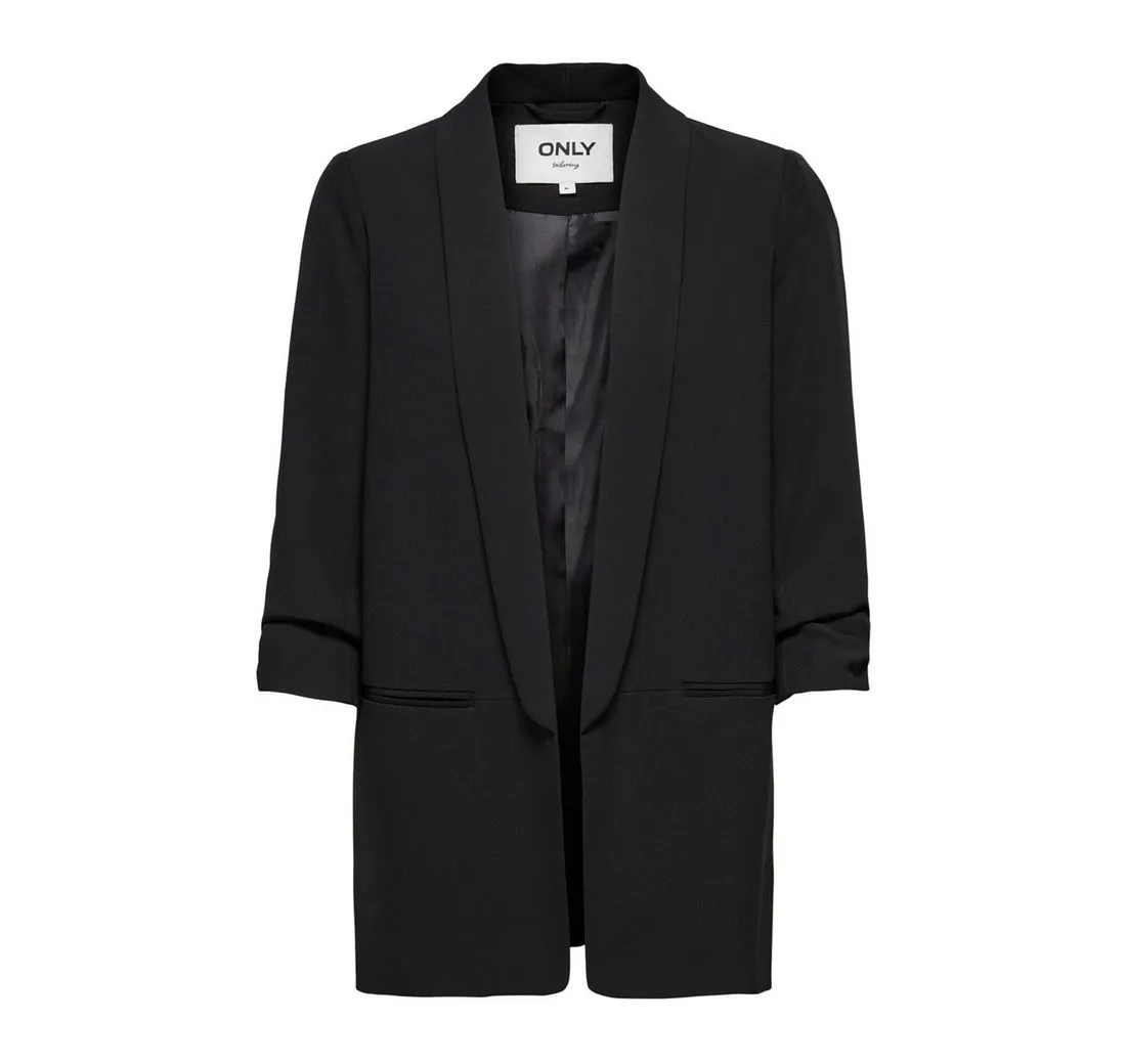 ONLY PETITE Kurzblazer ONLELLY (1-tlg) Drapiert/gerafft