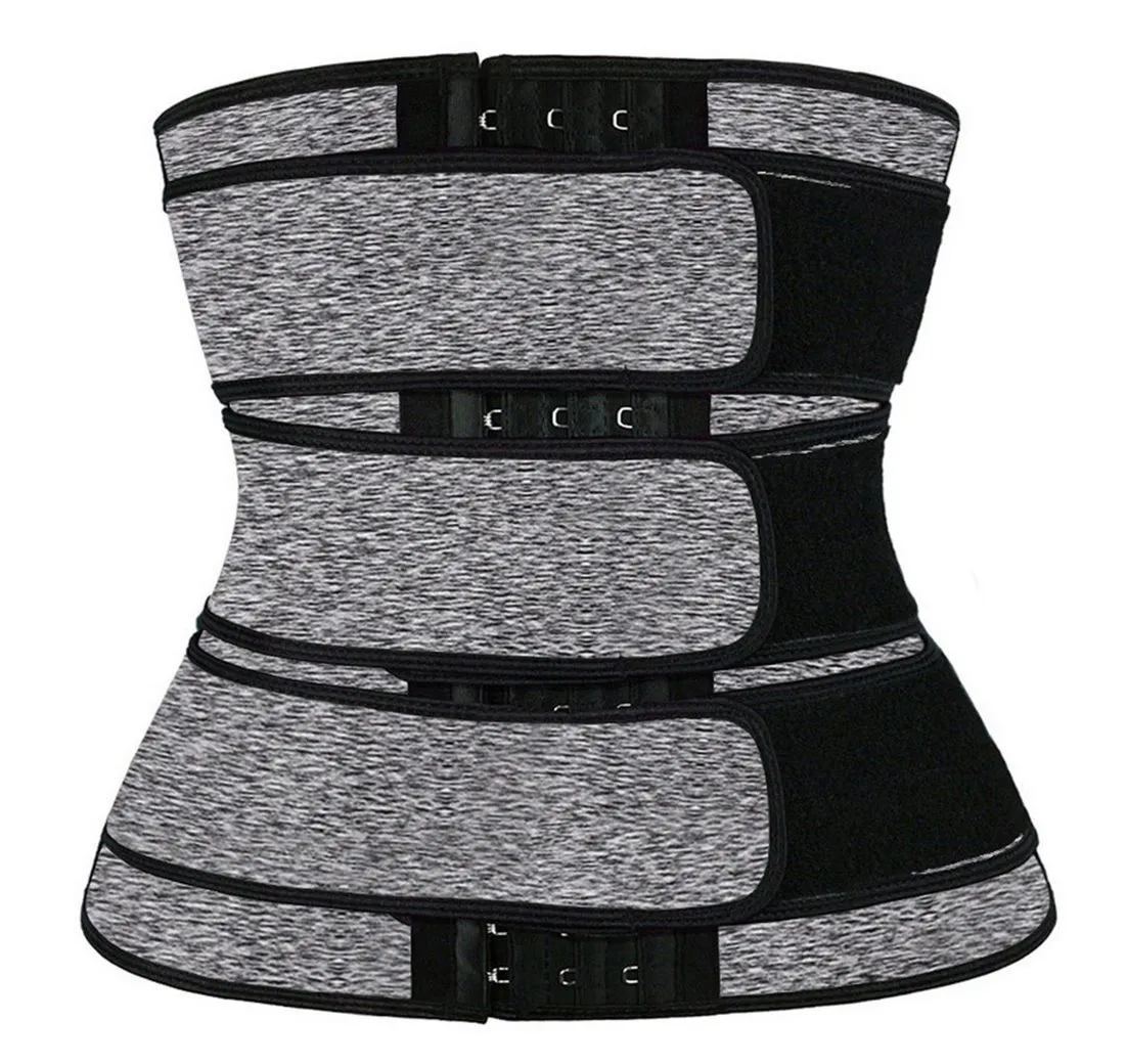 PASSIONI Bauchbänder Waist Trainer Fitnessgürtel Neopren