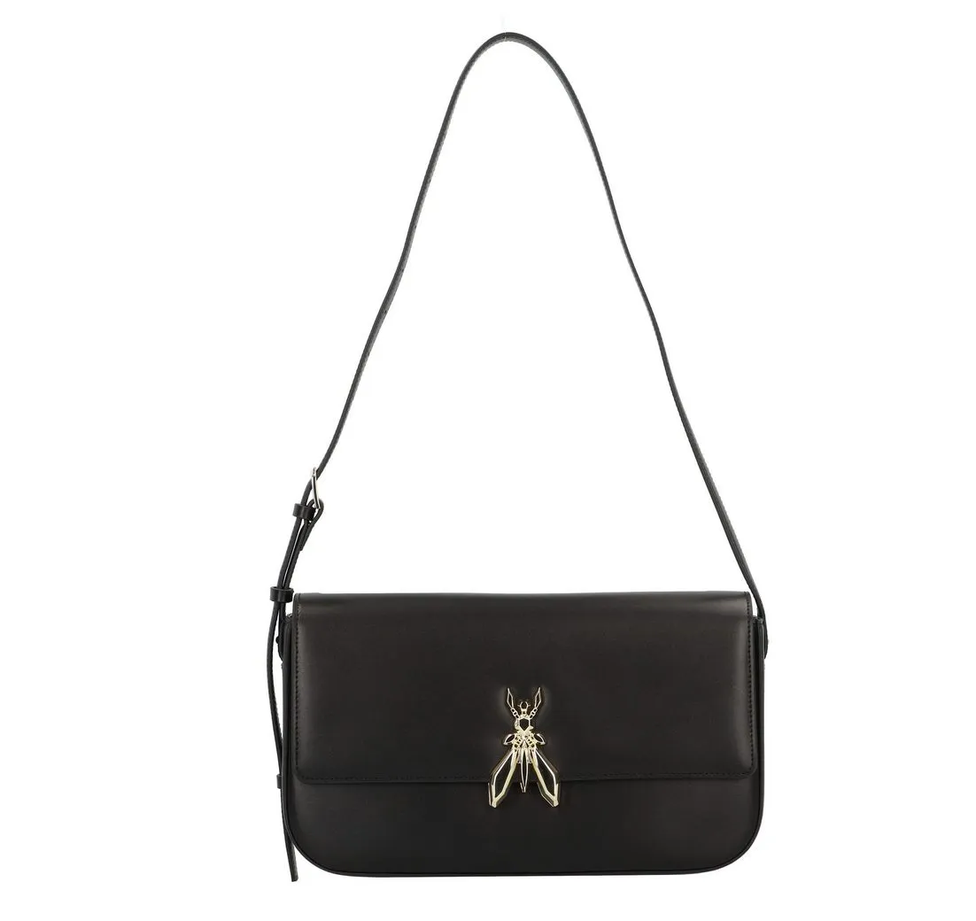 Patrizia Pepe Schultertasche Essential Fly, Leder