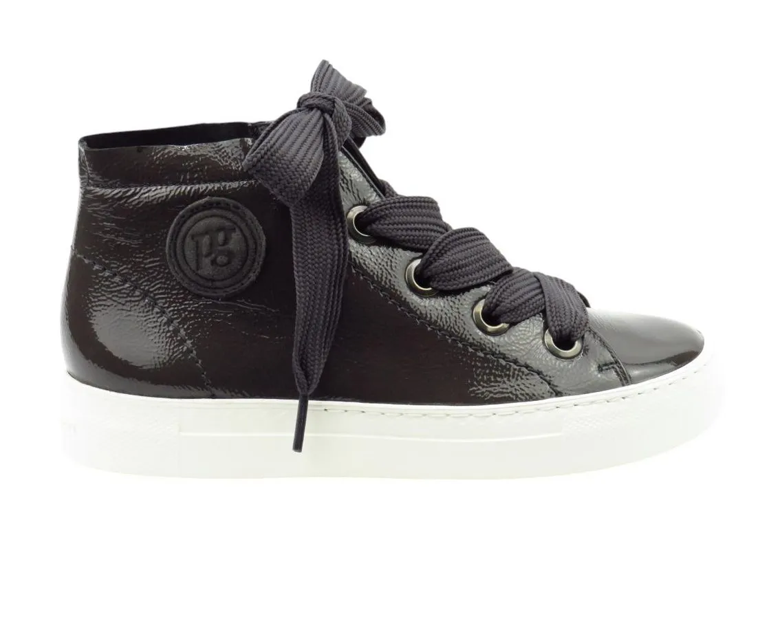 PAUL GREEN Knautschlack iron Sneakerboots