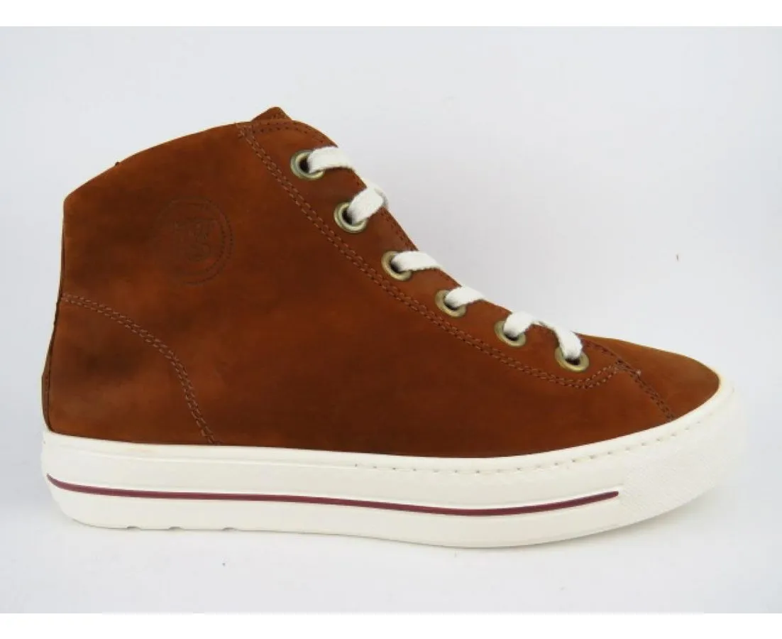 PAUL GREEN Nubuk hazel SOFT Sneakerboots