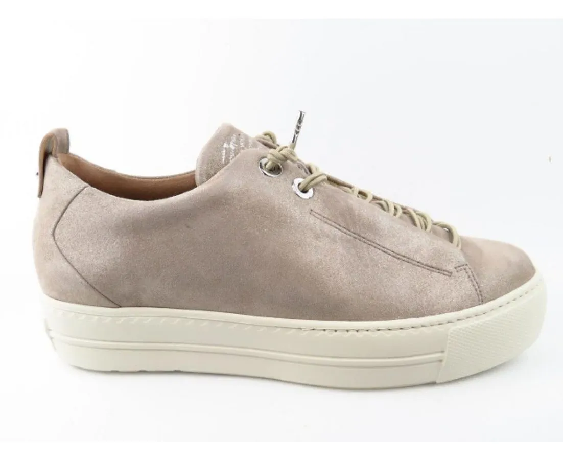 PAUL GREEN Samtziege Met. cachemire Sneaker