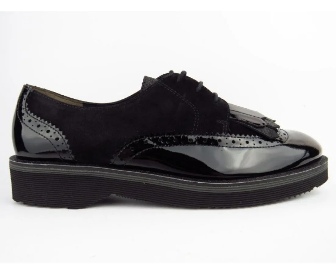 PAUL GREEN Softlack/R.Suede/Cr.Met B Sneaker