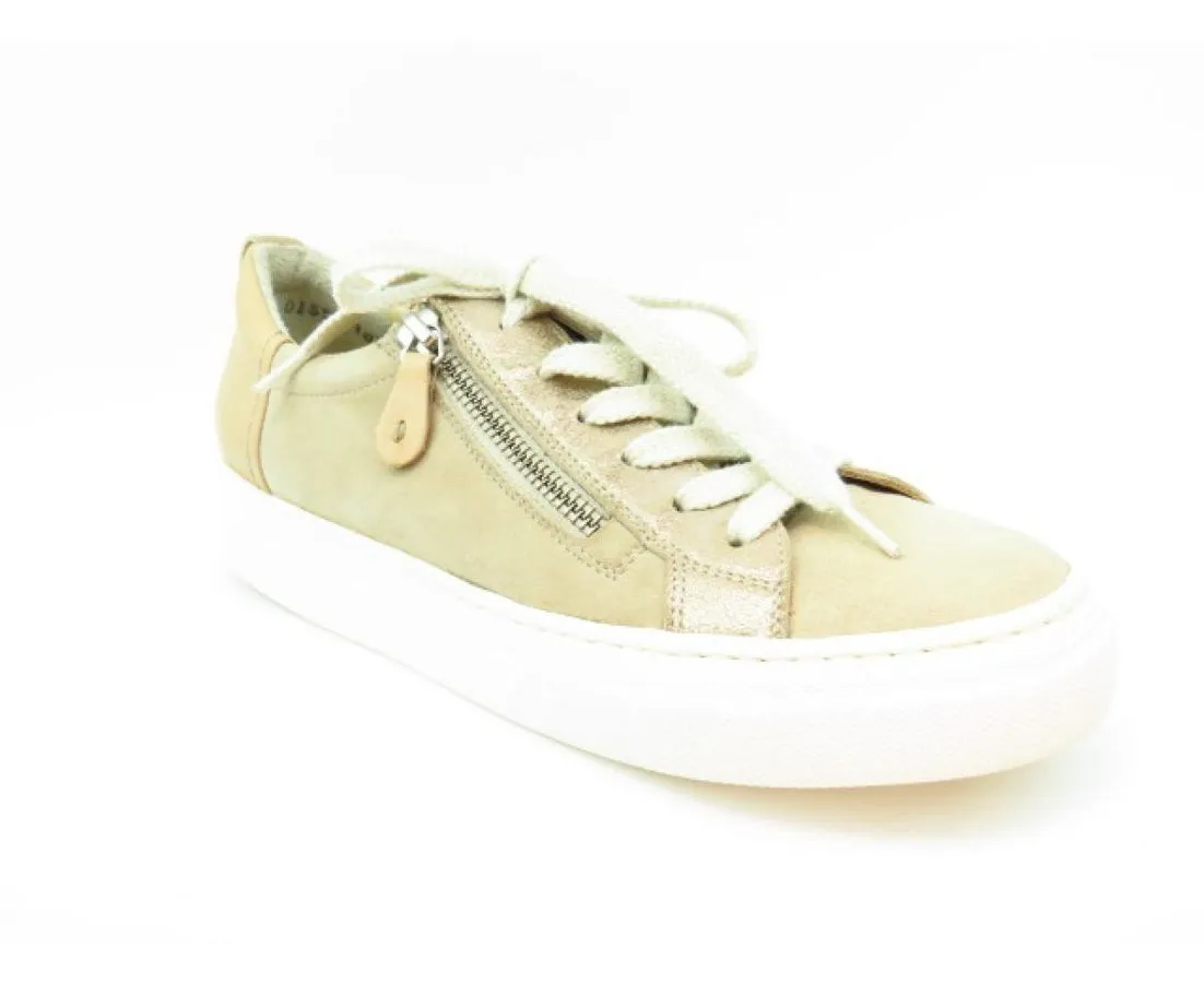 PAUL GREEN SZ/Softcalf Sabbia/Camel Sneaker