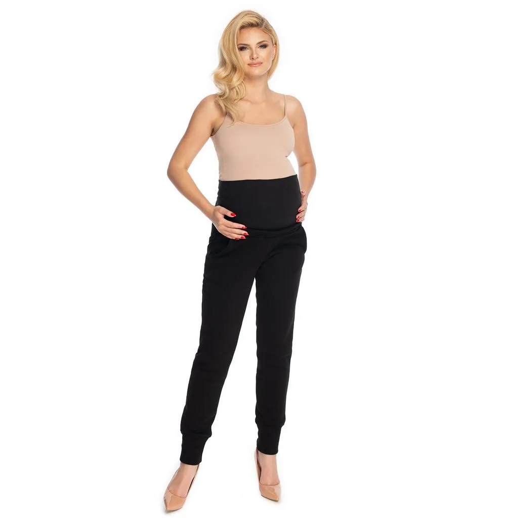 PEEKABOO Umstandshose Hose für Schwangerschaft Jogginghose Freizeithose
