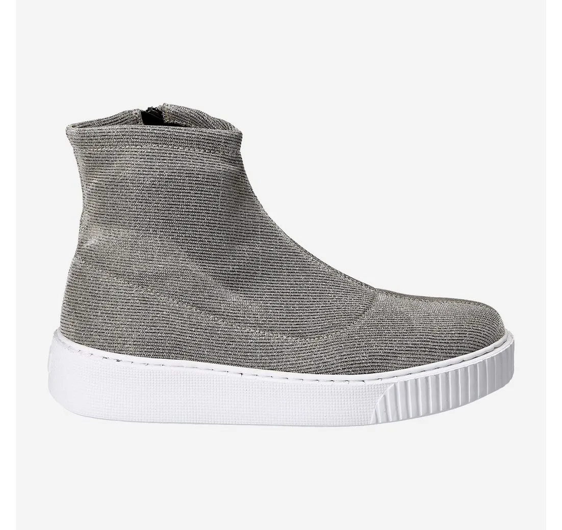 PERLATO Perlato 10668, Sneaker in Silber für Damen Sneaker